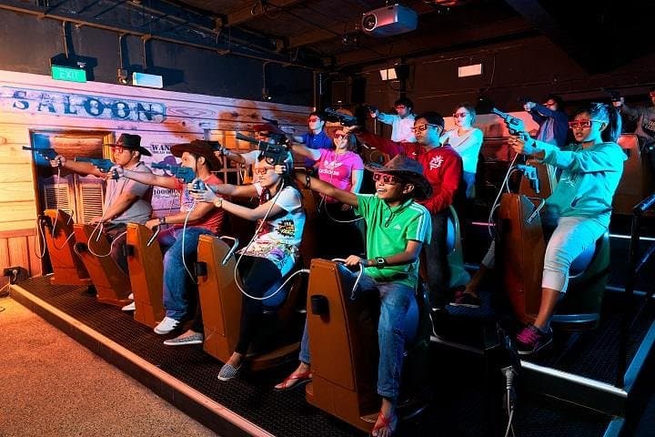 כרטיס כניסה לסנטוסה 4D אדרנץ'רלנד בסינגפור