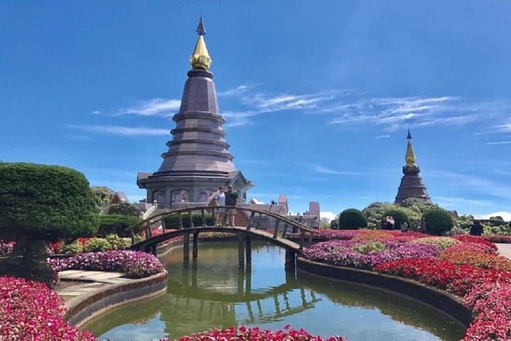 Doi Inthanon Waterfall and Royal Project Chiang Mai