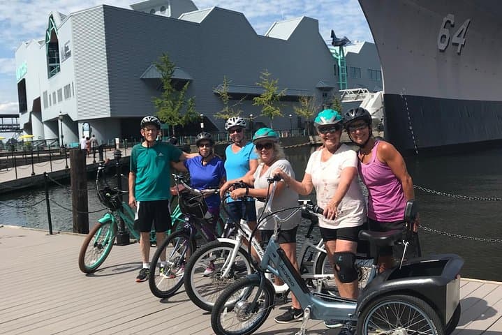 Half-Day Self-Guided Tour E-Bike Rental in Norfolk