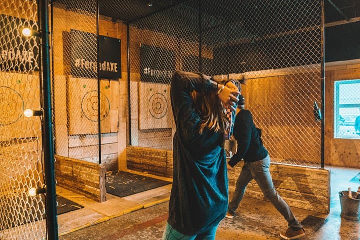 Whistler's Guided Axe Throwing Experience