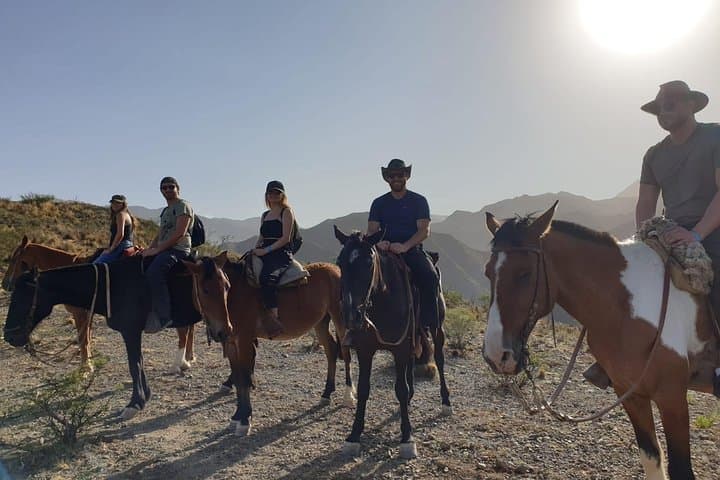 Horseback riding and roast in the mountains of Mendoza