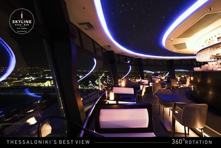 Skyline Cafe Bar in OTE Tower