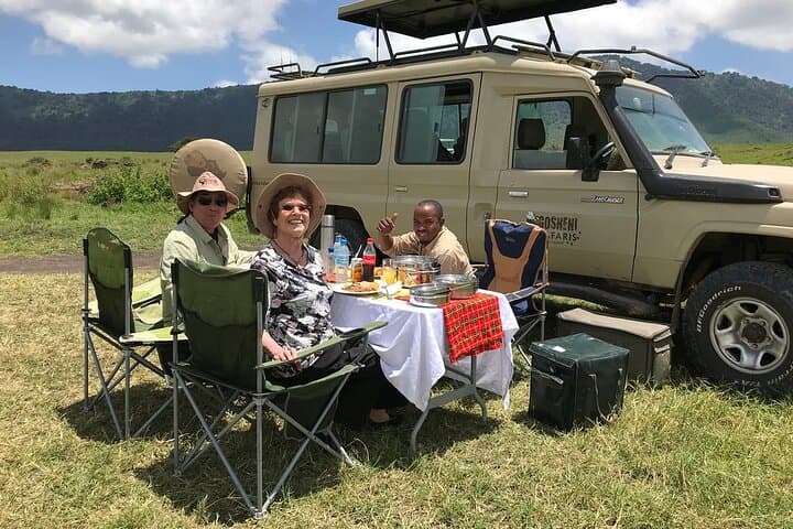 ספארי טנזניה של 5 ימים בתקציב נמוך מארושה