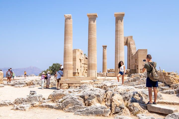 From Rhodes: Easy Morning Transfer to Lindos & 4 Hours Free Time