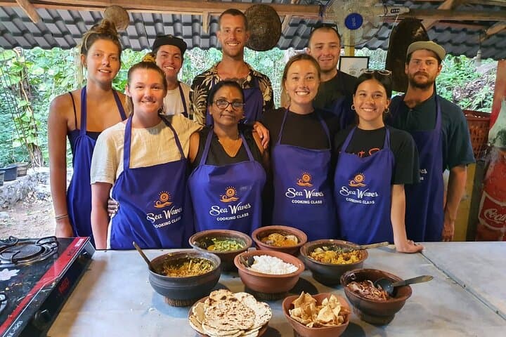 Sea waves sri lankan cooking class