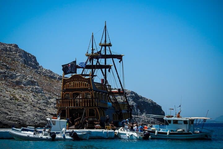 Barco De Pirata Cruise at 3 Islands in Kos