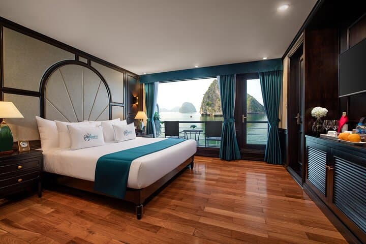 Top Tier: Overnight Ha Long Bay Cruise 5-Star, Balcony Cabin-2D1N
