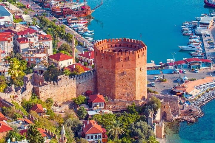 From Alanya: Sightseeing Half Day City Tour w/Cable Car
