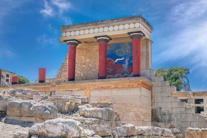 From Rethymno Private Day Tour Knossos-Lassithi Plateau