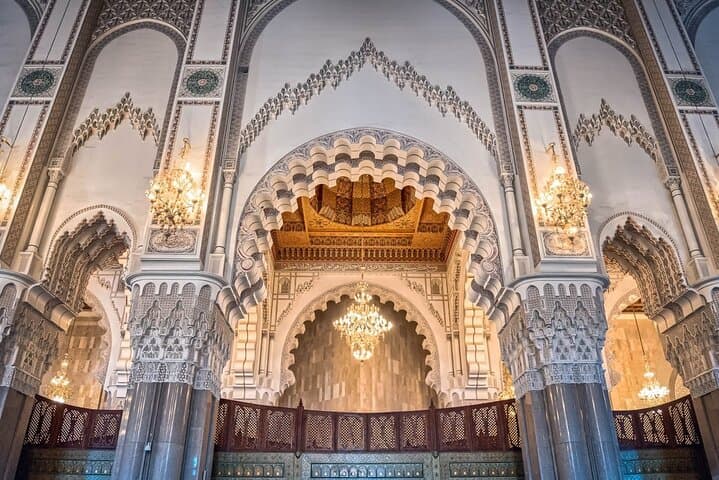 Private Tour of Casablanca with Hassan II Mosque Entry Ticket