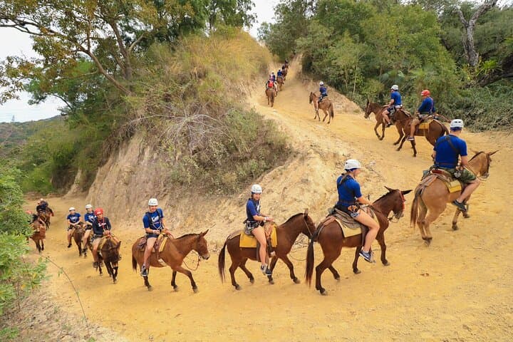 Outdoor Ziplining, Waterfalls & Speed boat in Puerto Vallarta