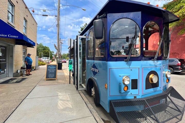 סיור פופולרי הופר-און, הופר-אוף של פרנקלין עם נרטיב חי