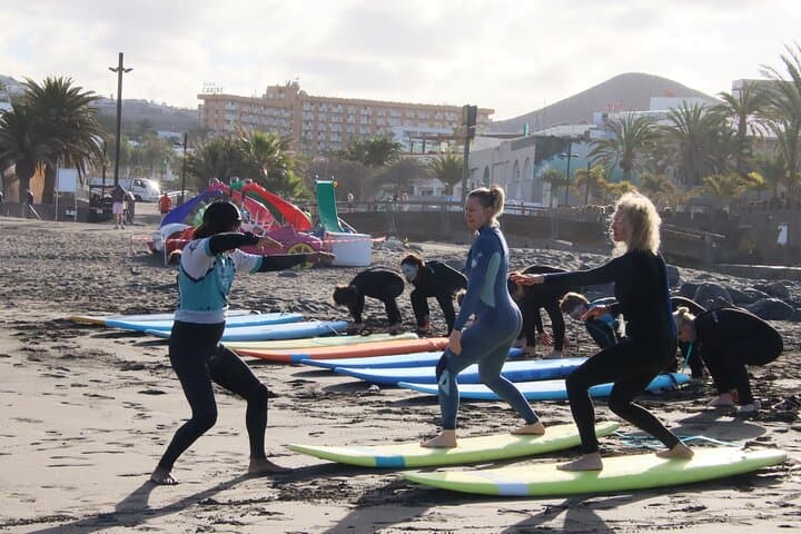 Group Surf Lesson 2Hrs - Equipment Included + 13 Years Free-Pick up