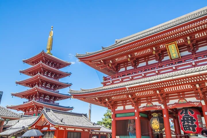 Asakusa Senso-ji Temple and Old Tokyo Walking Tour