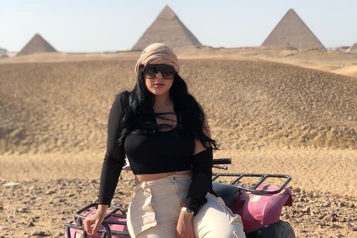 Giza Pyramids,Sphinx,Camel Ride,ATV Bike,Shopping, Dinner cruise