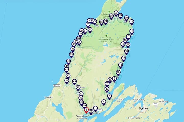 דרך קאבוט: טיול אודיו לסמארטפון