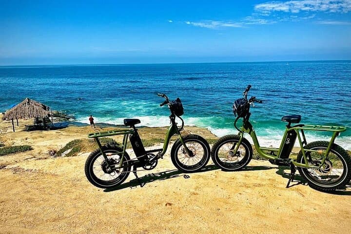 סיור האופניים החשמליים חלום קליפורני בלה גויה ובחוף הפסיפי