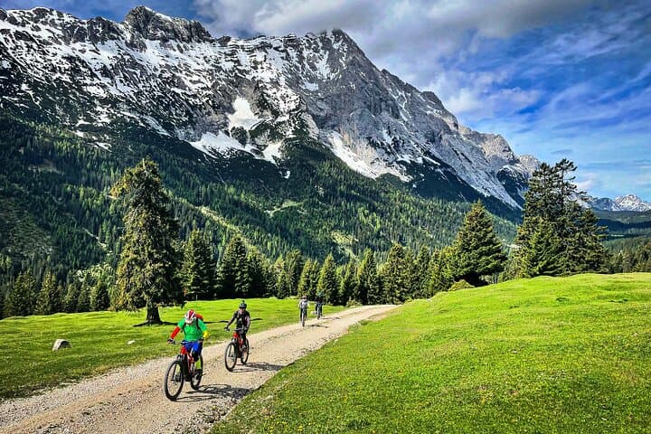 סיורי אופני הרים חשמליים פנורמיים של אינסברוק