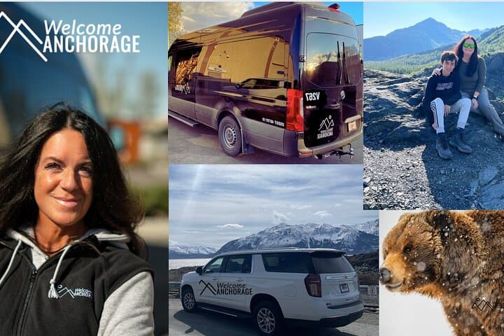 סיור של קוויטר לאנקורג' לאחר השיט עם בעלי חיים וקרחונים