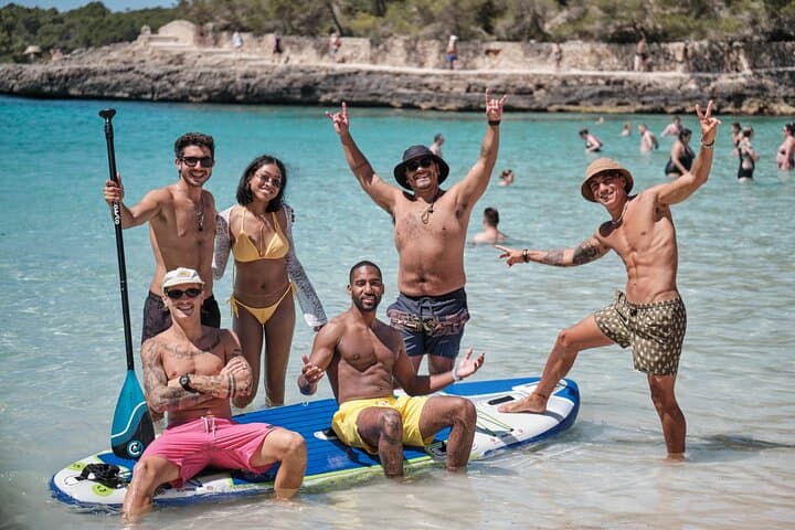 Cala des Moro & Hidden Coves Paddleboard Snorkel Tour