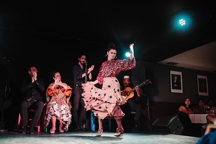 Authentic Flamenco Show with Tapas & Wine Guided Tour 