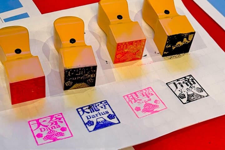 Tokyo Roppongi: Create Your Personalized Japanese Seal Stamp
