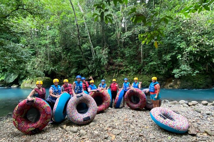 Río Celeste Combo: Blue River Tubing+Blue Waterfall+Wildlife 