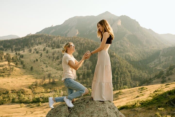 סשן צילום נופי הרים בבולדר, קולורדו