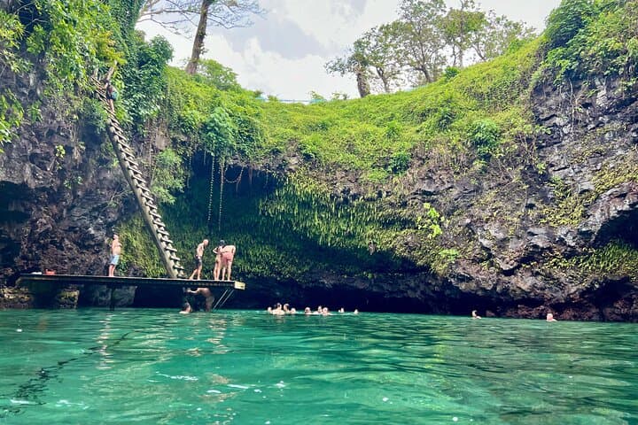 Guided Tour to Primeval Crystal Waters of Samoa