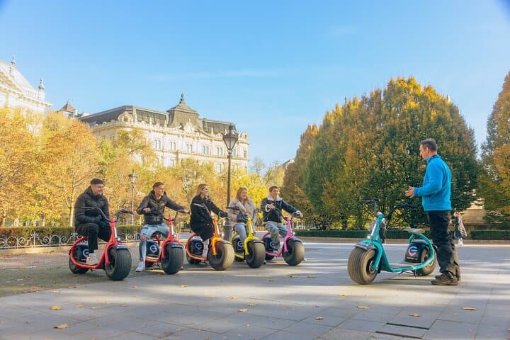 Budapest Small-Group Guided Tour on MonsteRoller e-Scooter