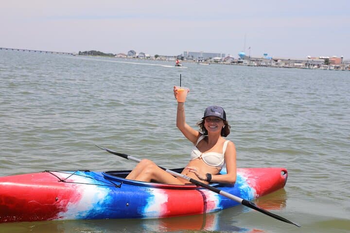 השכרת קיאקים יחידים בעיר אוקשן סיטי, MD