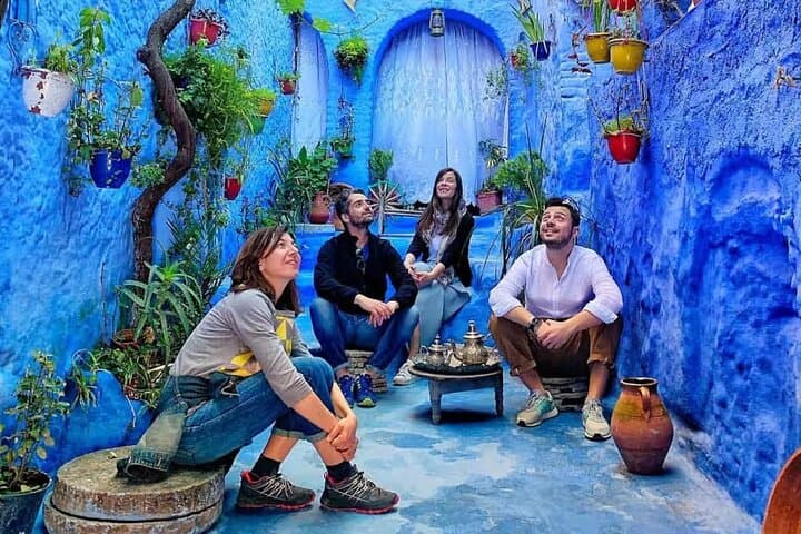 טיול יום מלא מרבאט לשף שאואן העיר הכחולה