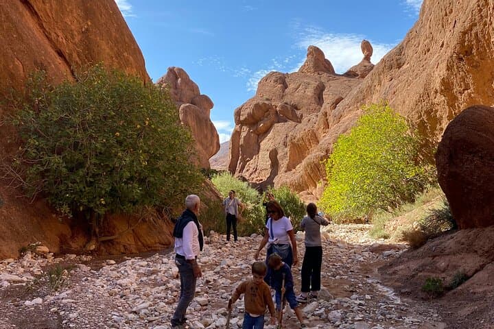 טיול קניון אצבעות הקופים פרטני