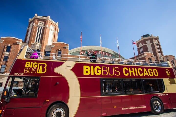 Big Bus Chicago: Hop-On Hop-Off Sightseeing Tour, 24/48/72hr Pass