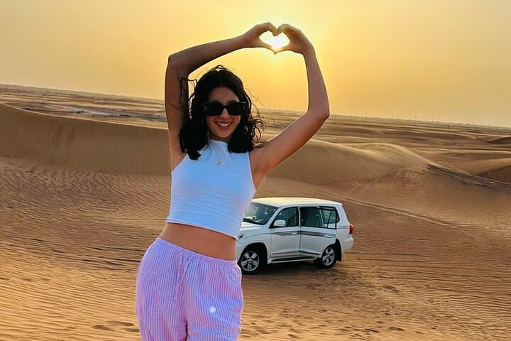 Morning Desert Safari with Dune Bashing & Sandboarding