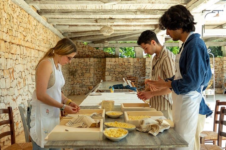 Lunch at Masseria Pasta Making Experience