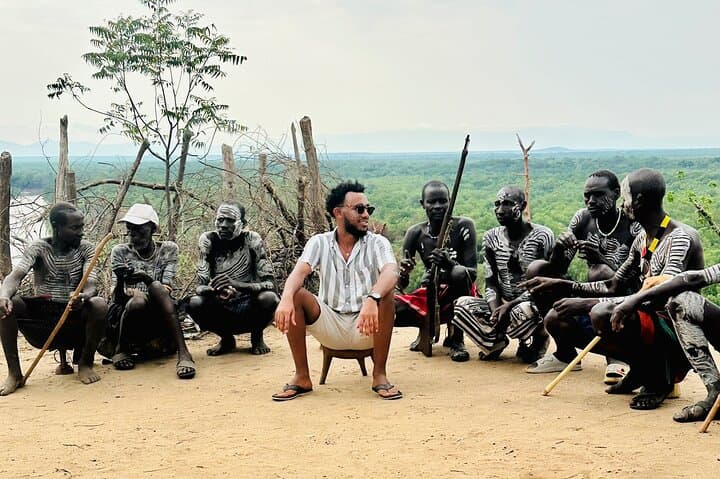 הרפתקה של 8 ימים לדנקל דפרשן, עמק אומו ואדיס אבבה