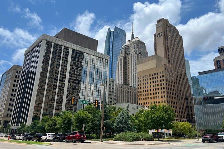 OKC Downtown Highlights with Memorial Grounds