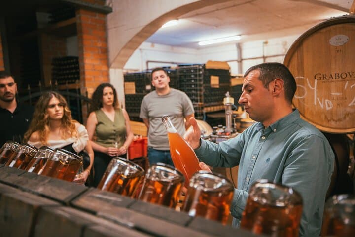 סיור טעימות יין גרבובץ ממקארסקה.