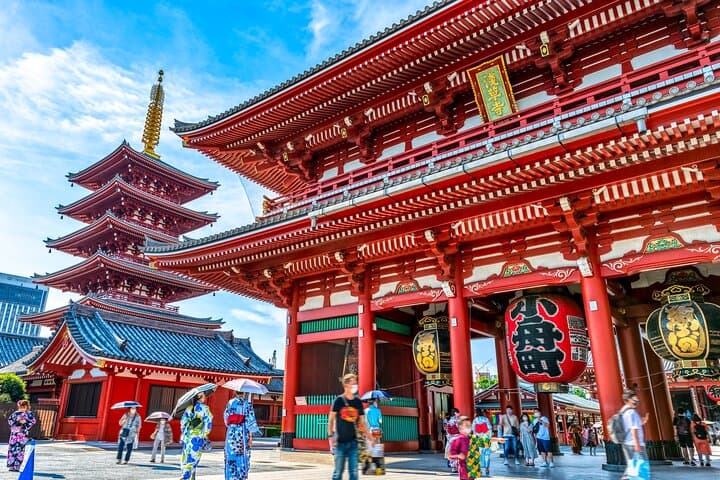 Tokyo: Asakusa Senso-ji Temple & Old Town Walking Tour