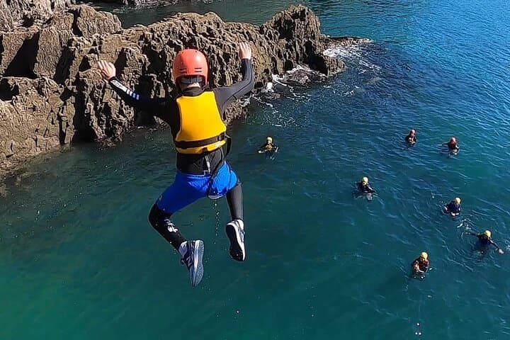 Tenby Coasteering Adventure with expert guides