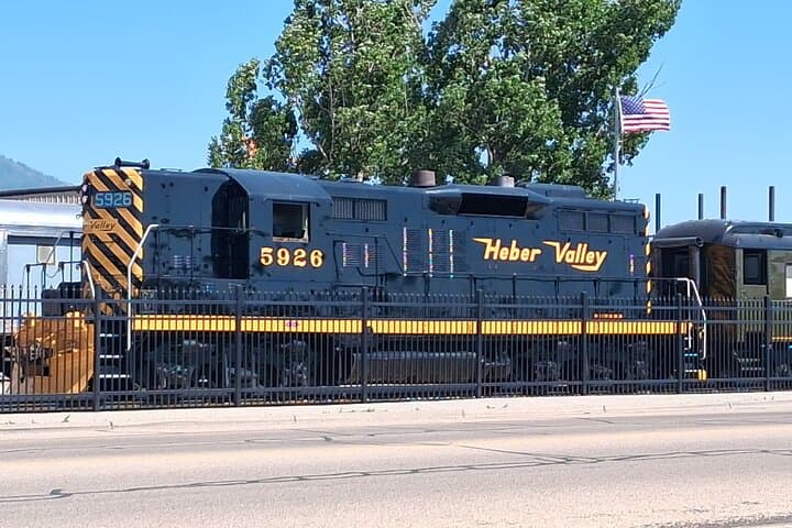 Ride the Heber Valley 1899 Railroad and see Deer Creek Reservoir