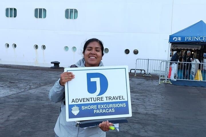 Ballestas island & Paracas reserve from PISCO CRUISESHIP TERMINAL