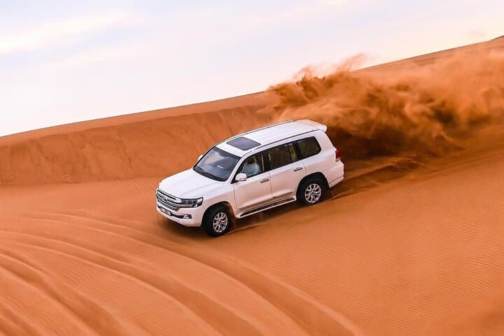 Red Sand Desert Safari with 4x4 DuneDrive & Arabic Style Khayma 