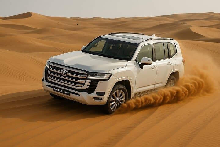 Evening Desert Safari Dubai: Red Dunes, Camel Ride & BBQ Dinner