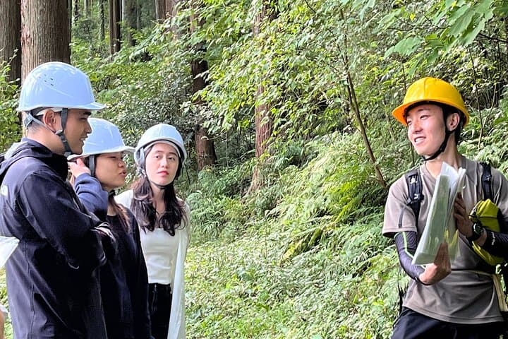 Forest Tourism and Woodcraft with a Mountain Artist Near Tokyo