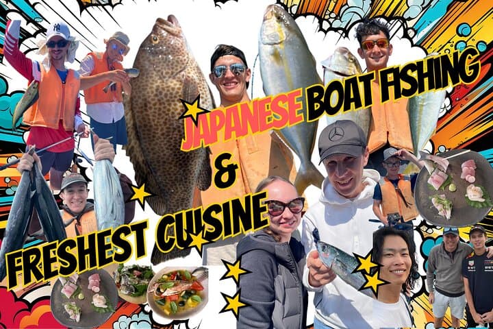 Tokyo Fishing Adventure with Fresh Catch Cuisine