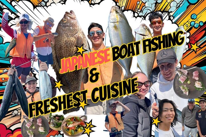 Tokyo Fishing Adventure with Fresh Catch Cuisine