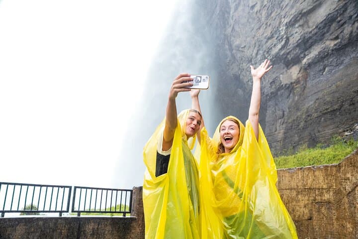 Niagara Falls Tour: Boat Cruise, Journey Behind Falls and Skylon