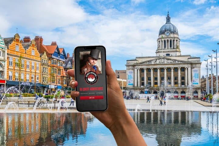 Discover Nottingham: Self Guided Walk & Interactive Treasure Hunt